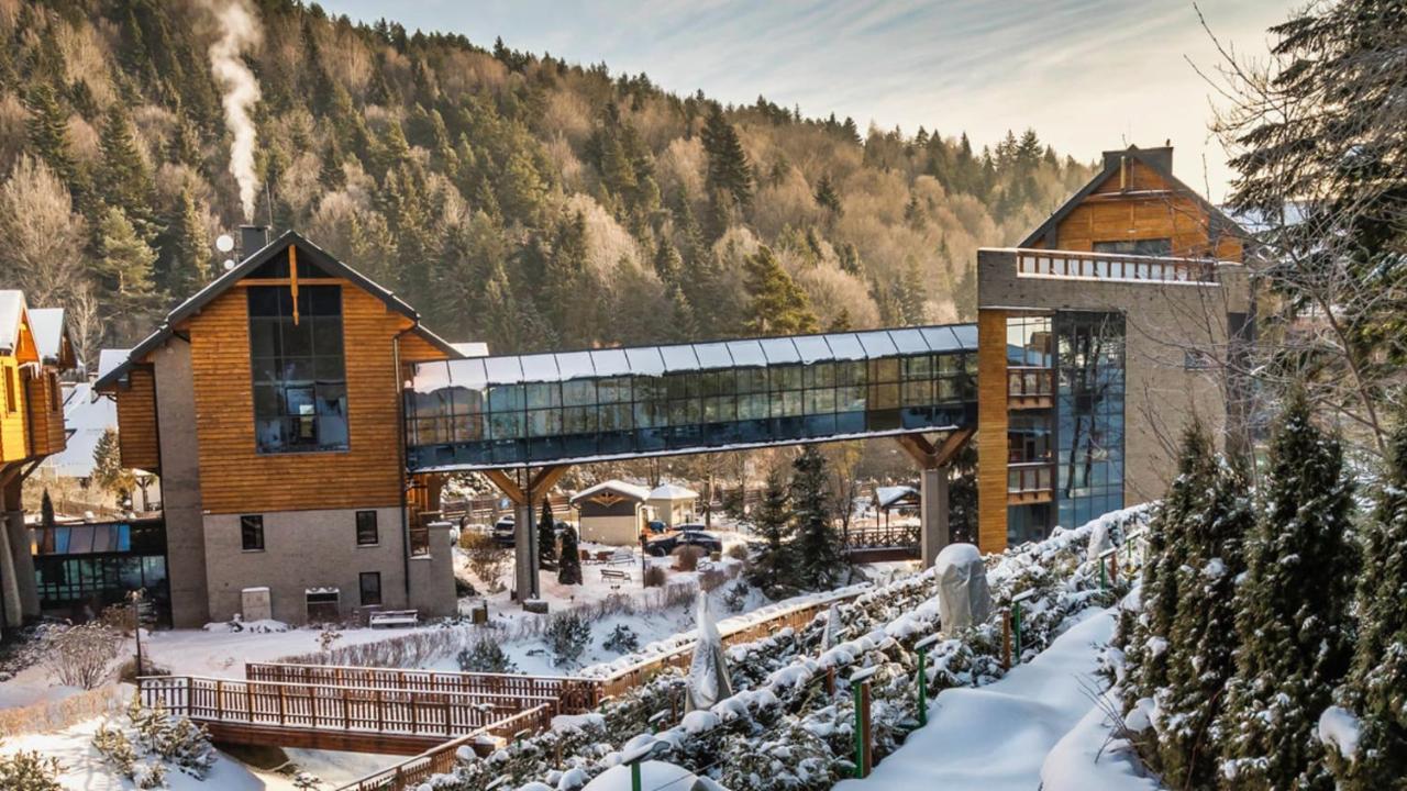 Hotel Czarny Potok Resort Spa & Conference クリニツァ・ズドルイ エクステリア 写真