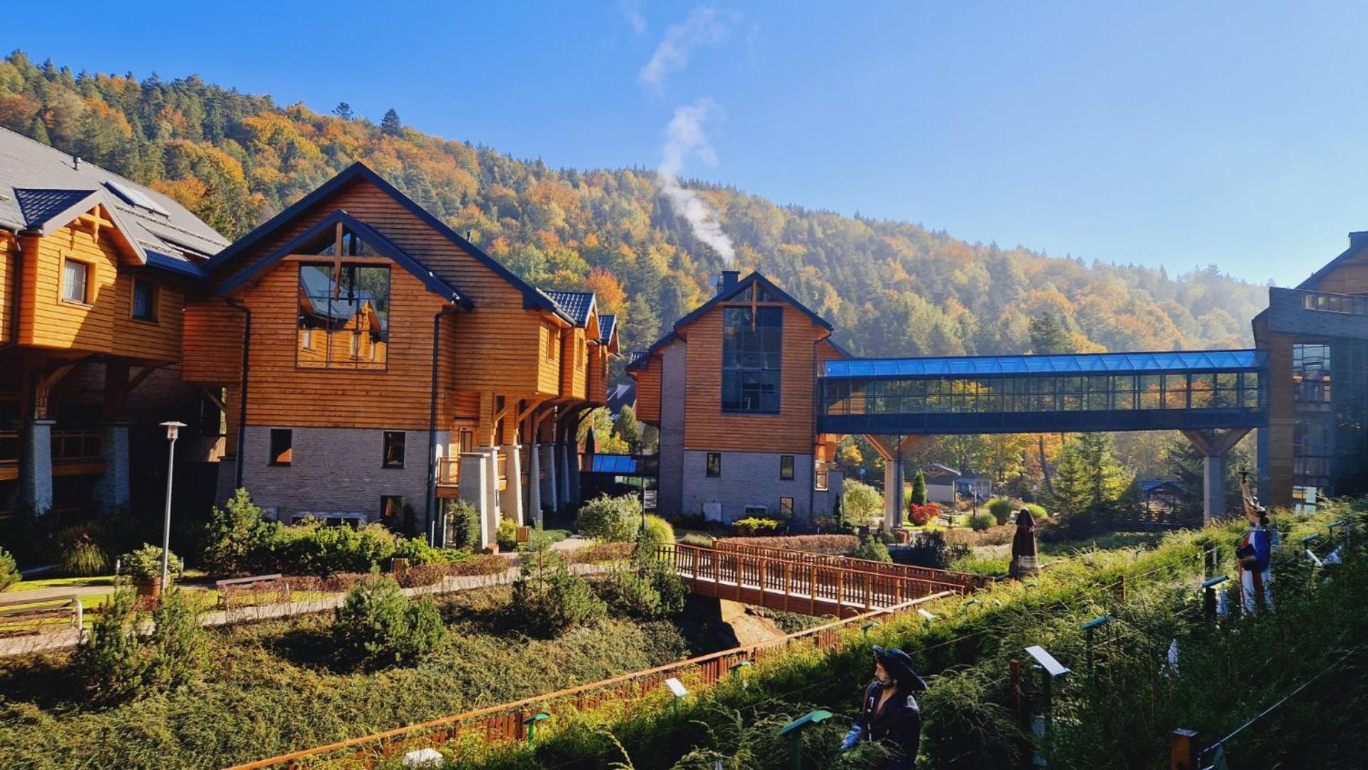 Hotel Czarny Potok Resort Spa & Conference クリニツァ・ズドルイ エクステリア 写真