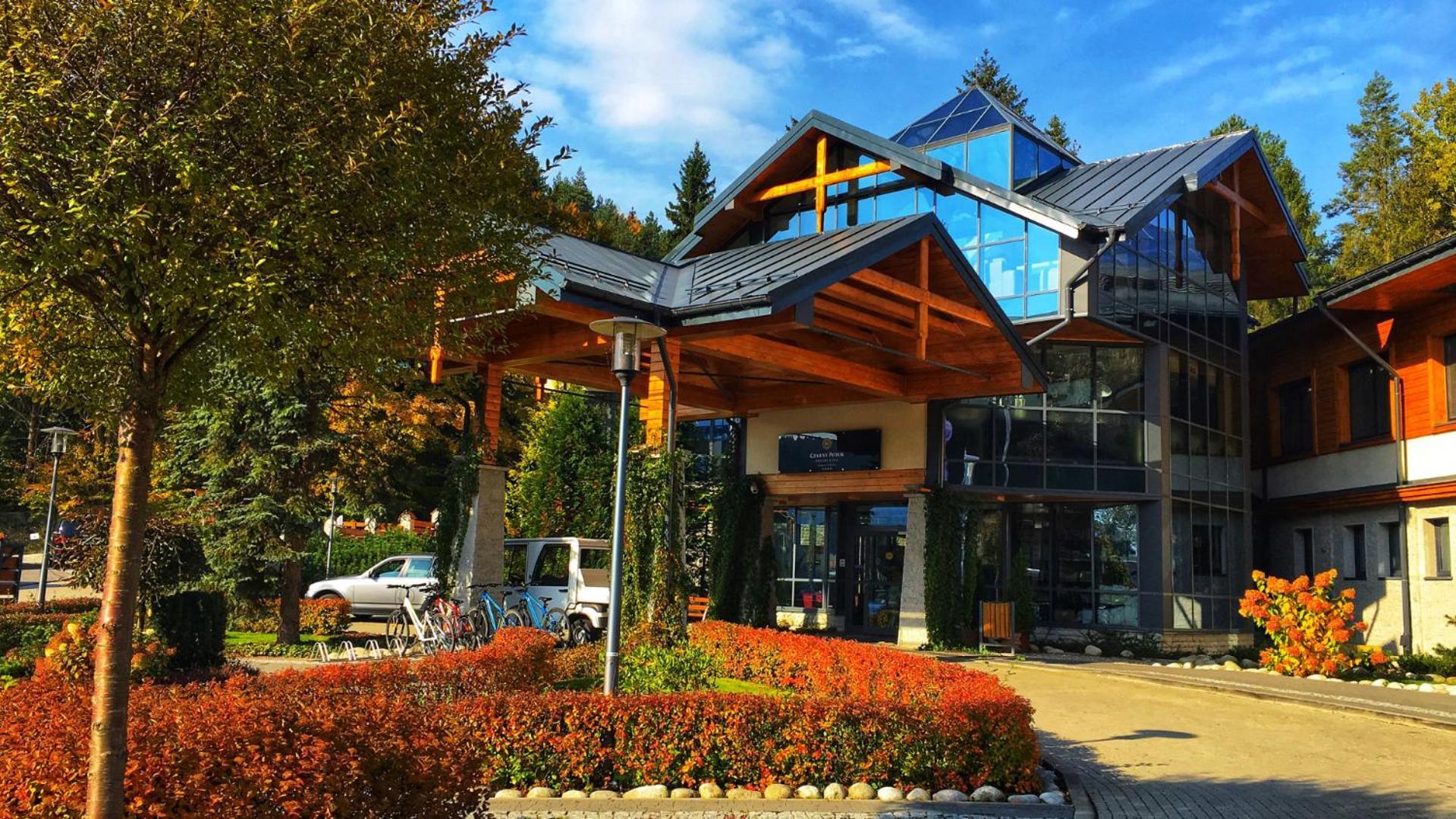 Hotel Czarny Potok Resort Spa & Conference クリニツァ・ズドルイ エクステリア 写真
