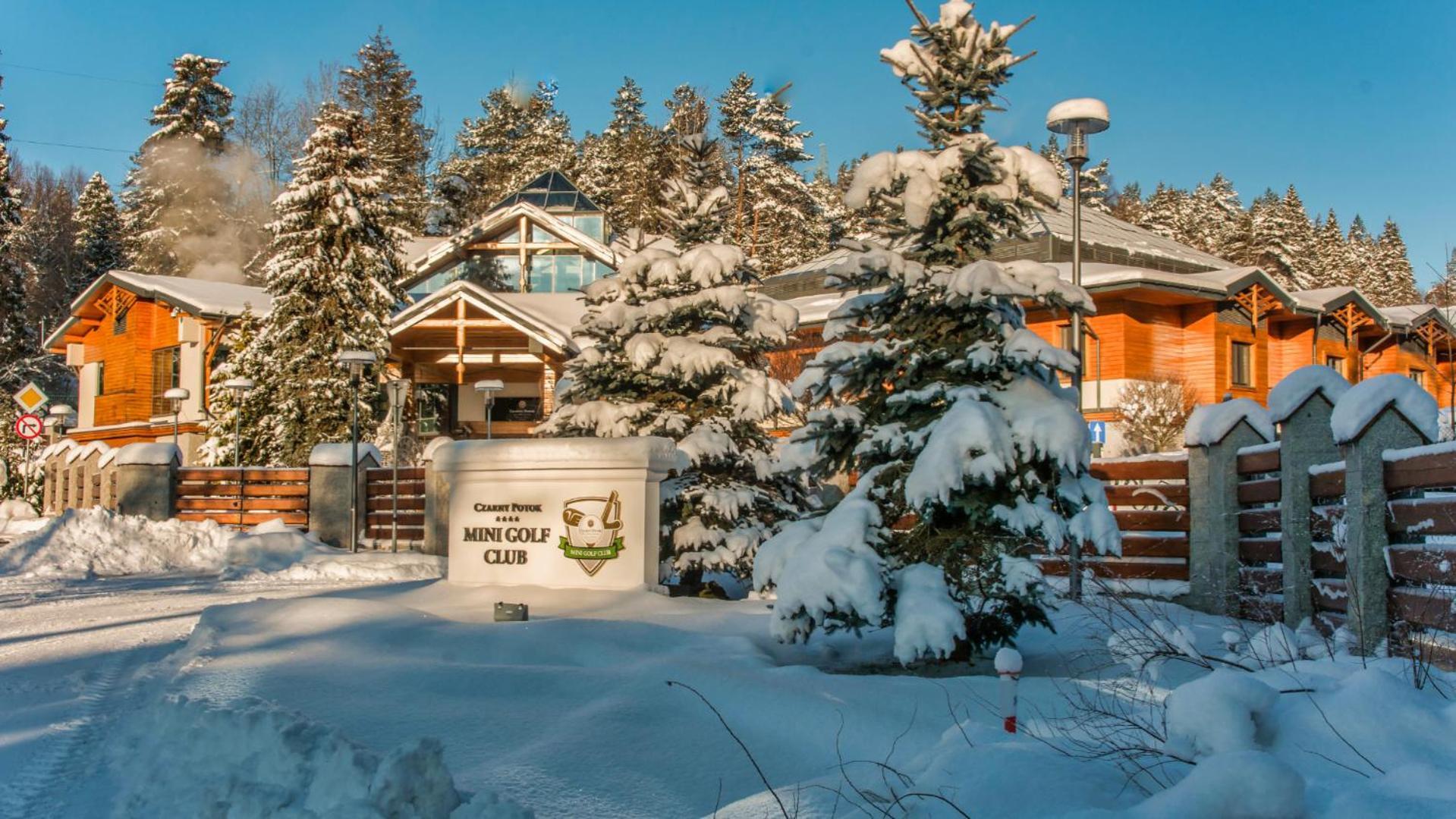 Hotel Czarny Potok Resort Spa & Conference クリニツァ・ズドルイ エクステリア 写真